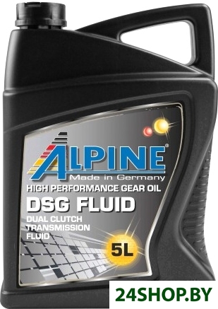 Трансмиссионное масло Alpine DSG Fluid 5л Трансмиссионное масло Alpine DSG Fluid 5л