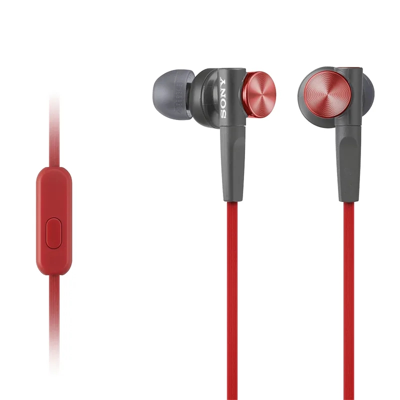 Наушники с микрофоном Sony MDR-XB50AP (красный) Наушники с микрофоном Sony MDR-XB50AP (красный)