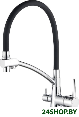 Смеситель Ledeme L4855-2 (хром/черный) Смеситель Ledeme L4855-2 (хром/черный)