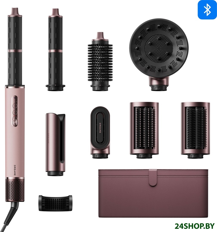 Фен-стайлер Dreame AirStyle Pro HI Rose Pink AMS01A (евровилка) Фен-стайлер Dreame AirStyle Pro HI Rose Pink AMS01A (евровилка)