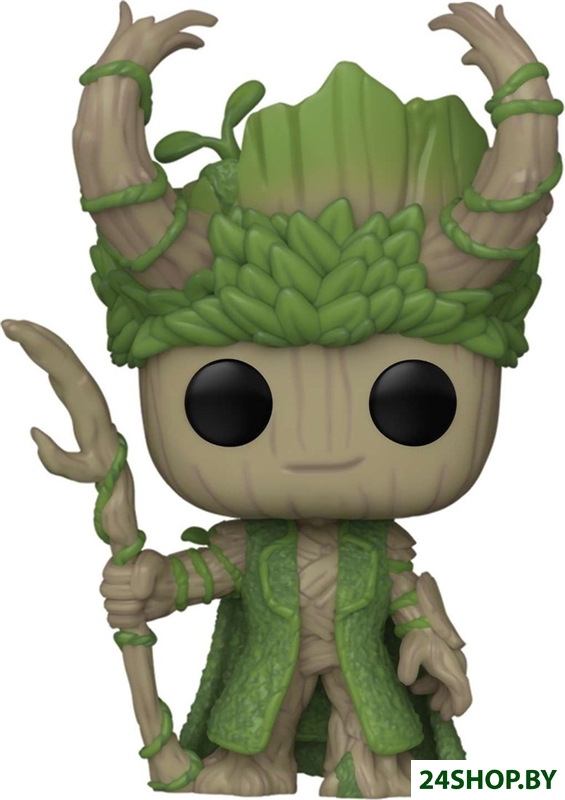 Фигурка Funko POP! Bobble Marvel We Are Groot Groot as Loki (1394) 79517 Фигурка Funko POP! Bobble Marvel We Are Groot Groot as Loki (1394) 79517