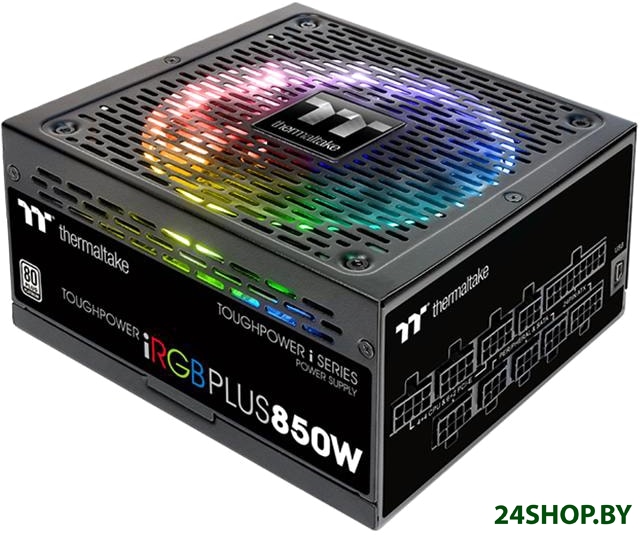 Блок питания Thermaltake Toughpower iRGB PLUS 850W Platinum TT Premium Ed. TPI-850DH3FCP Блок питания Thermaltake Toughpower iRGB PLUS 850W Platinum TT Premium Ed. TPI-850DH3FCP