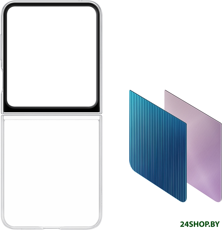 Чехол для телефона Samsung Flipsuit Case Z Flip5 (прозрачный) Чехол для телефона Samsung Flipsuit Case Z Flip5 (прозрачный)