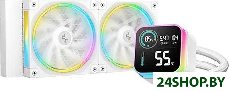 Система жидкостного охлаждения для процессора DeepCool LQ240 R-LQ240-WHDSMC-G-1 Система жидкостного охлаждения для процессора DeepCool LQ240 R-LQ240-WHDSMC-G-1