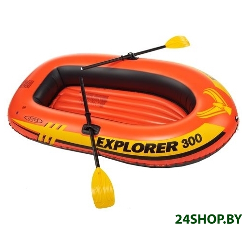 Лодка надувная трехместная INTEX Explorer 300 арт. 58332 Лодка надувная трехместная INTEX Explorer 300 арт. 58332