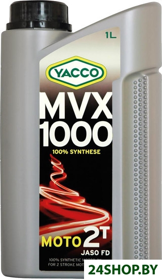 Моторное масло Yacco MVX 1000 2T 1л Моторное масло Yacco MVX 1000 2T 1л