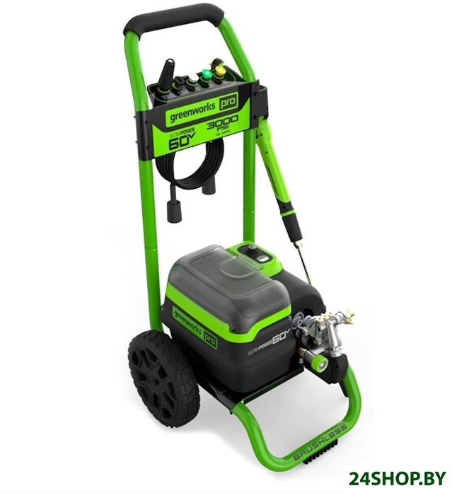 Мойка высокого давления Greenworks GDPW60DP 5106207 (без АКБ) Мойка высокого давления Greenworks GDPW60DP 5106207 (без АКБ)