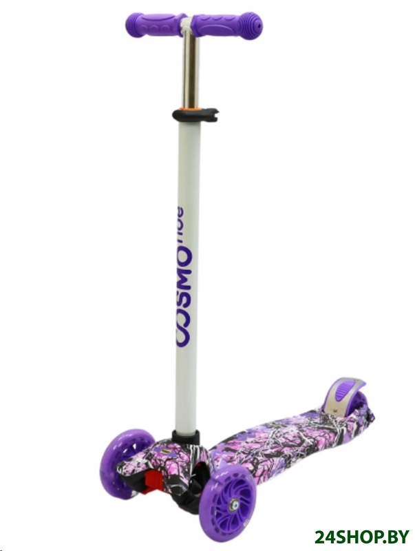 Самокат CosmoRide Funny S910W (сиреневый) Самокат CosmoRide Funny S910W (сиреневый)