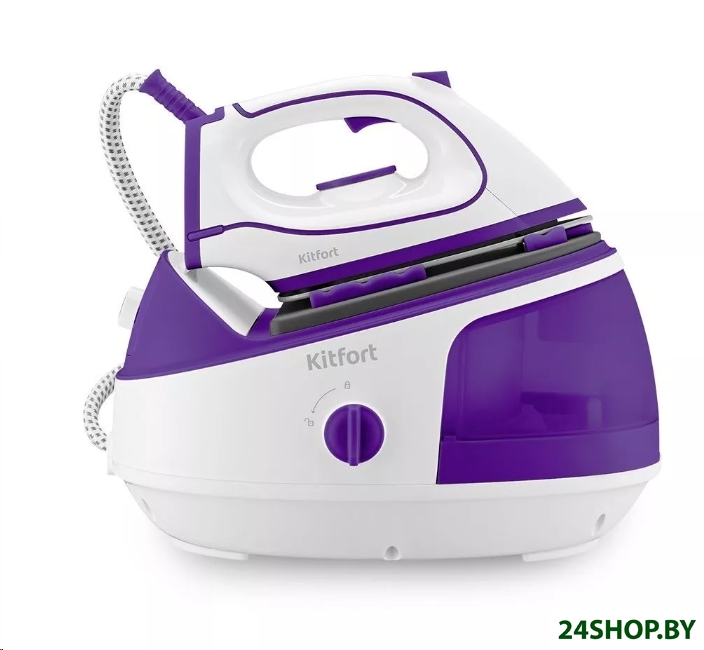 Утюг KITFORT КТ-9120-1 (бело-фиолетовая) Утюг KITFORT КТ-9120-1 (бело-фиолетовая)