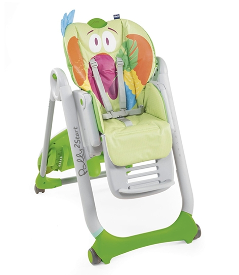 Стульчик для кормления Chicco Polly 2 Start (попугай) Стульчик для кормления Chicco Polly 2 Start (попугай)