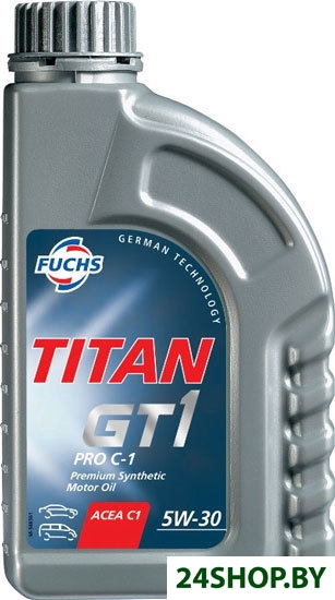Моторное масло Fuchs Titan GT1 Pro C-1 5W-30 1л Моторное масло Fuchs Titan GT1 Pro C-1 5W-30 1л