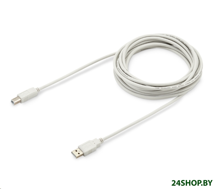 Кабель Buro USB2.0-AM/BM-5 (5 м) Кабель Buro USB2.0-AM/BM-5 (5 м)