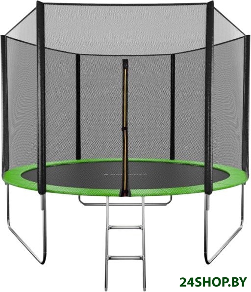 Батут GetActive Jump 10FT - 305 см с лестницей, внешней сеткой (зеленый) Батут GetActive Jump 10FT - 305 см с лестницей, внешней сеткой (зеленый)