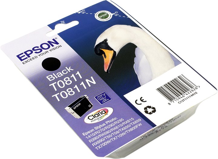 Картридж EPSON T0811 T08114A/T11114A Black Картридж EPSON T0811 T08114A/T11114A Black