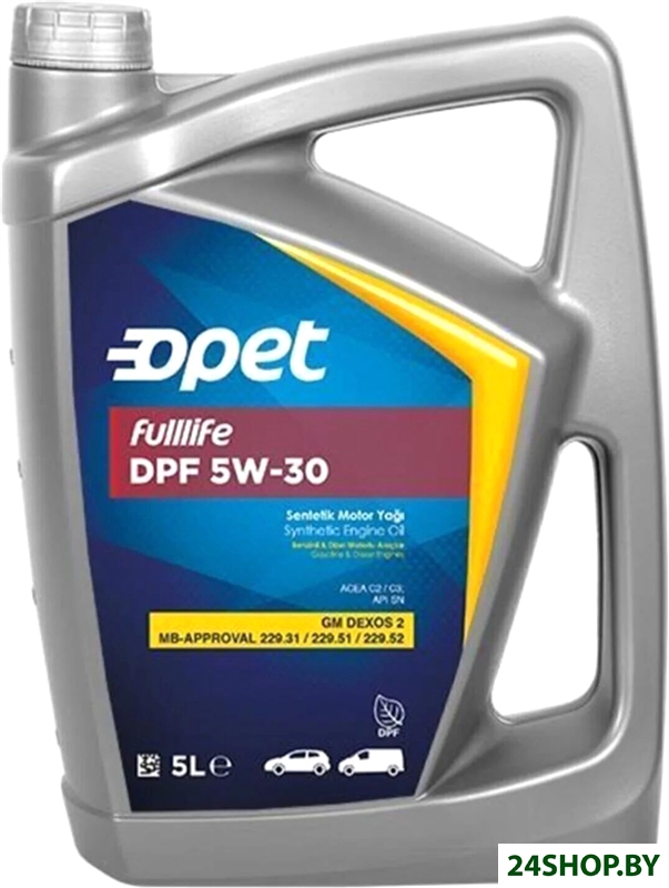 Моторное масло Opet Fulllife DPF 5W30 5л Моторное масло Opet Fulllife DPF 5W30 5л