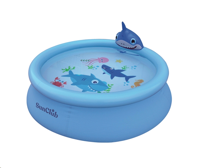 Надувной бассейн Jilong Shark 3D Spray Pool JL17822 (190x47) Надувной бассейн Jilong Shark 3D Spray Pool JL17822 (190x47)