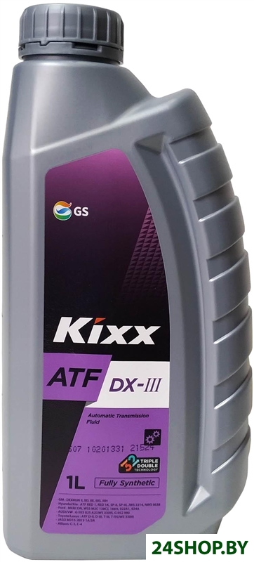 Трансмиссионное масло Kixx ATF DX-III 1л Трансмиссионное масло Kixx ATF DX-III 1л