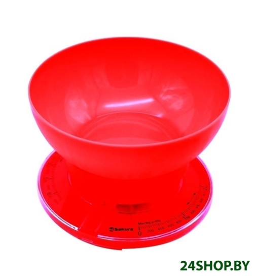 Кухонные весы Sakura SA-6008R Кухонные весы Sakura SA-6008R