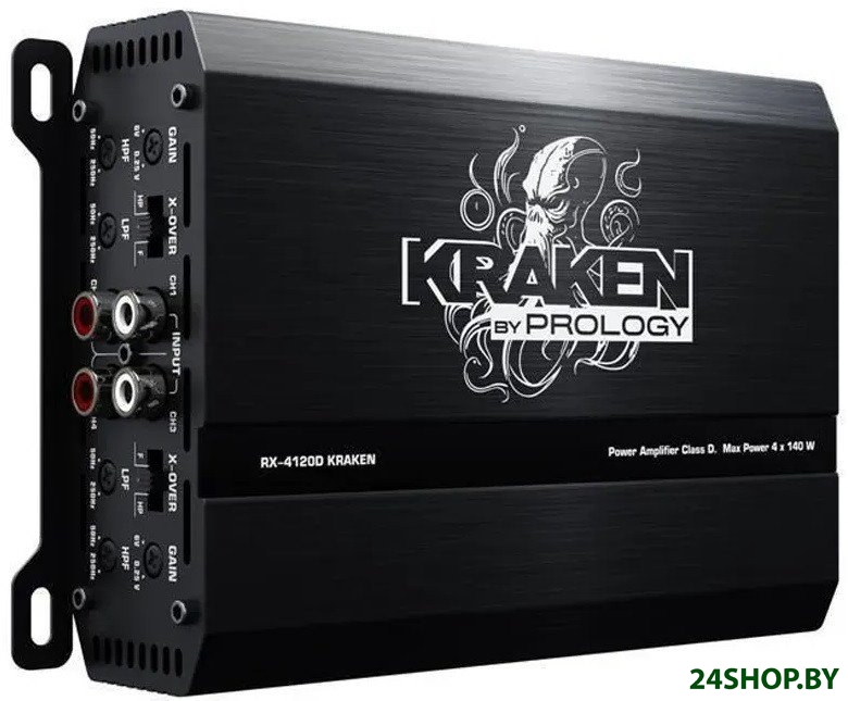 Автомобильный усилитель Prology RX-4120D Kraken Автомобильный усилитель Prology RX-4120D Kraken