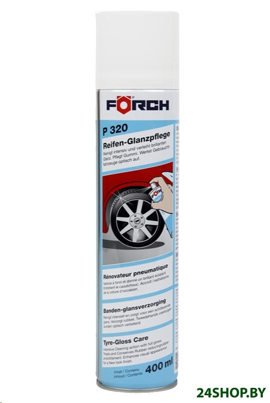 FORCH Глянцевый уход за покрышками P320 400мл 61071680 FORCH Глянцевый уход за покрышками P320 400мл 61071680