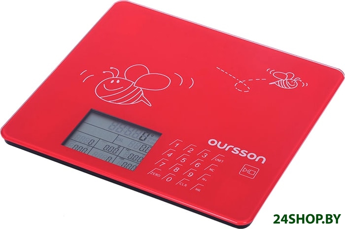 Кухонные весы Oursson KS0502GD/RD Кухонные весы Oursson KS0502GD/RD