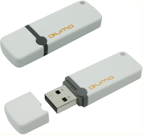 Флеш-память QUMO Optiva 02 16GB Белый Флеш-память QUMO Optiva 02 16GB Белый