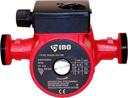 Насос IBO OHI 25-60/180 Насос IBO OHI 25-60/180