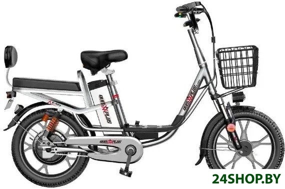 Электровелосипед AVM E-ALFA 20 Pro (серебристый) Электровелосипед AVM E-ALFA 20 Pro (серебристый)