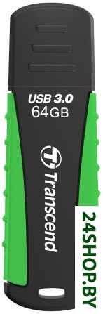 Флеш-память Transcend JetFlash 810 Black-Green 64GB (TS64GJF810) Флеш-память Transcend JetFlash 810 Black-Green 64GB (TS64GJF810)