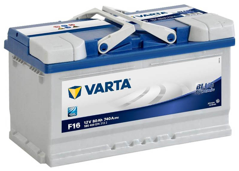 Автомобильный аккумулятор VARTA Blue Dynamic F16 580400074 (80 А/ч) Автомобильный аккумулятор VARTA Blue Dynamic F16 580400074 (80 А/ч)