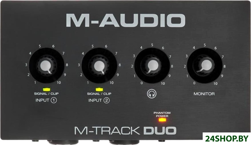 Аудиоинтерфейс M-Audio M-Track Duo Аудиоинтерфейс M-Audio M-Track Duo