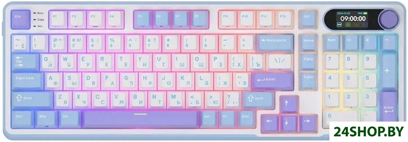 Клавиатура Royal Kludge RK-S98 RGB Taro Milk (RK Cream) Клавиатура Royal Kludge RK-S98 RGB Taro Milk (RK Cream)