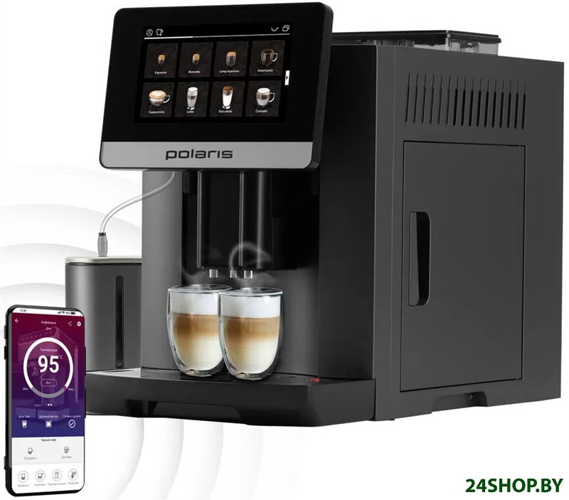 Кофемашина Polaris PACM 2080AC Wi-Fi IQ Home Кофемашина Polaris PACM 2080AC Wi-Fi IQ Home