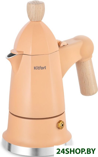 Гейзерная кофеварка Kitfort KT-7152-2 Гейзерная кофеварка Kitfort KT-7152-2
