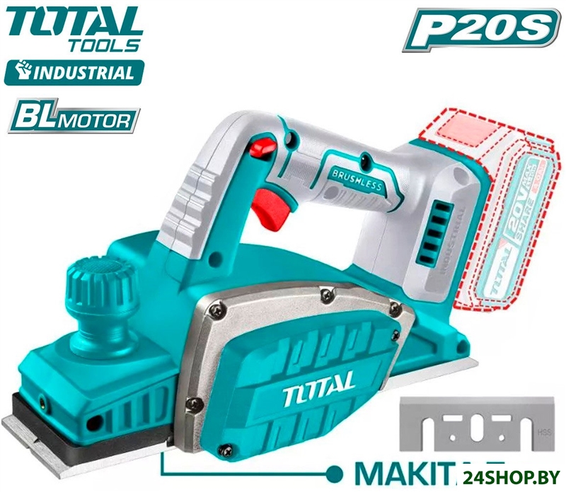 Рубанок Total TRLI20401 (без АКБ) Рубанок Total TRLI20401 (без АКБ)