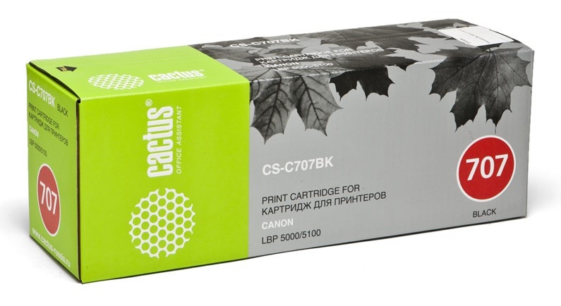 Тонер Cactus CS-C707BK Тонер Cactus CS-C707BK