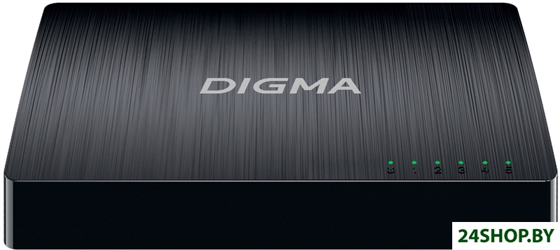 Неуправляемый коммутатор Digma DSW-105GE Неуправляемый коммутатор Digma DSW-105GE
