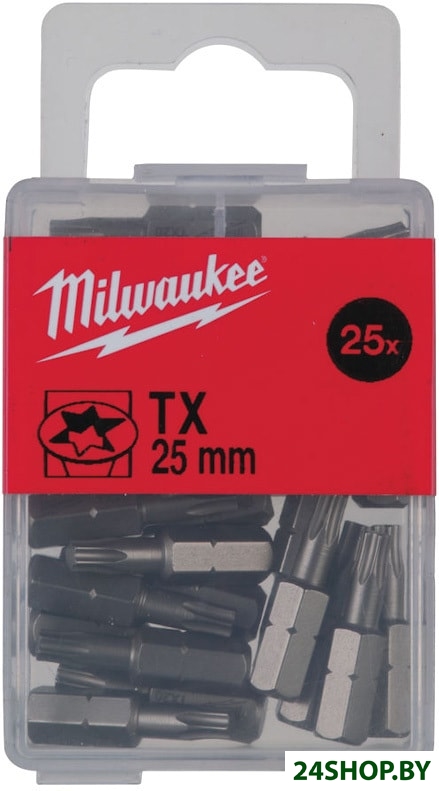 Набор бит Milwaukee 4932399597 (25 предметов) Набор бит Milwaukee 4932399597 (25 предметов)