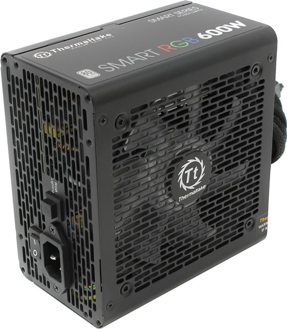 Блок питания Thermaltake Smart RGB 600W (SPR-0600NHSAW) Блок питания Thermaltake Smart RGB 600W (SPR-0600NHSAW)