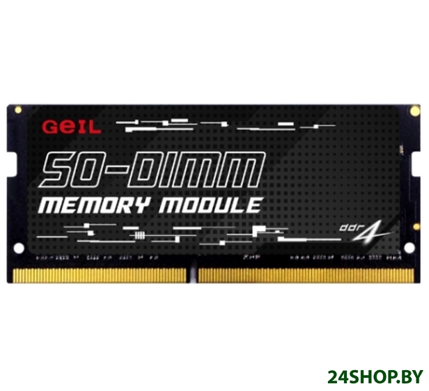 Оперативная память GeIL 16ГБ DDR4 3200 МГц GS416GB3200C22SC Оперативная память GeIL 16ГБ DDR4 3200 МГц GS416GB3200C22SC