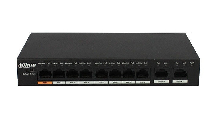 Коммутатор Dahua DH-PFS3010-8ET-96 Коммутатор Dahua DH-PFS3010-8ET-96