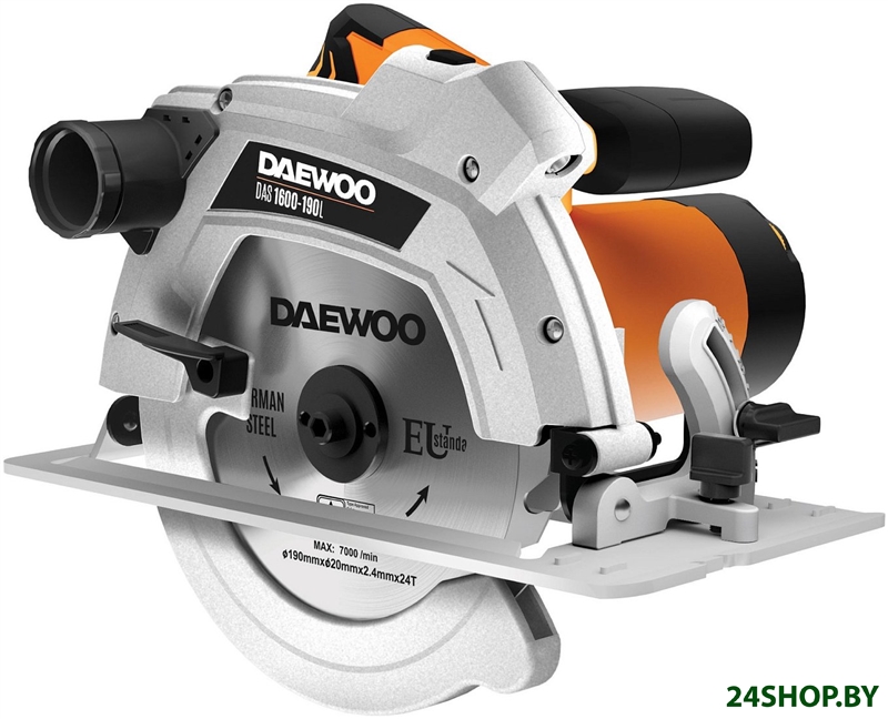 Дисковая (циркулярная) пила Daewoo Power DAS 1600-190L Дисковая (циркулярная) пила Daewoo Power DAS 1600-190L