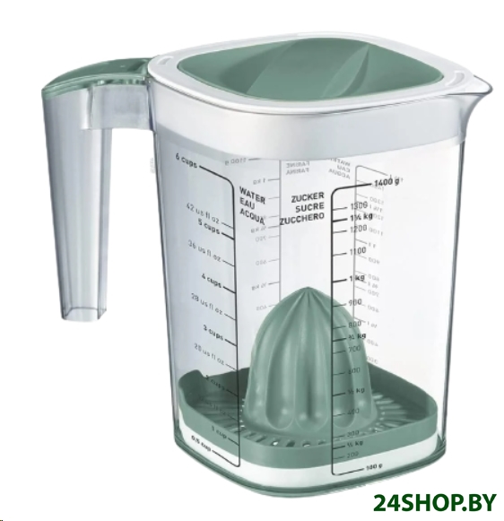 Ручная соковыжималка для цитрусовых Rotho Loft Back Measuring Jug 1026005092 (зеленый) Ручная соковыжималка для цитрусовых Rotho Loft Back Measuring Jug 1026005092 (зеленый)