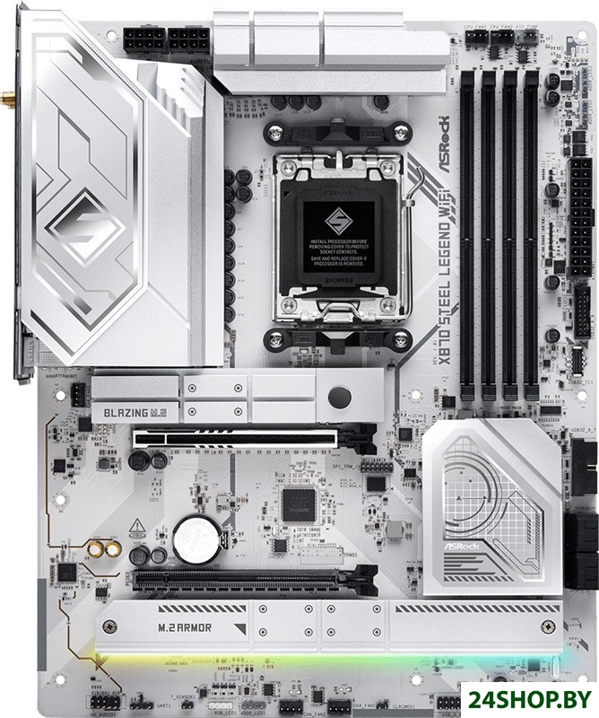 Материнская плата ASRock X870 Steel Legend WiFi Материнская плата ASRock X870 Steel Legend WiFi