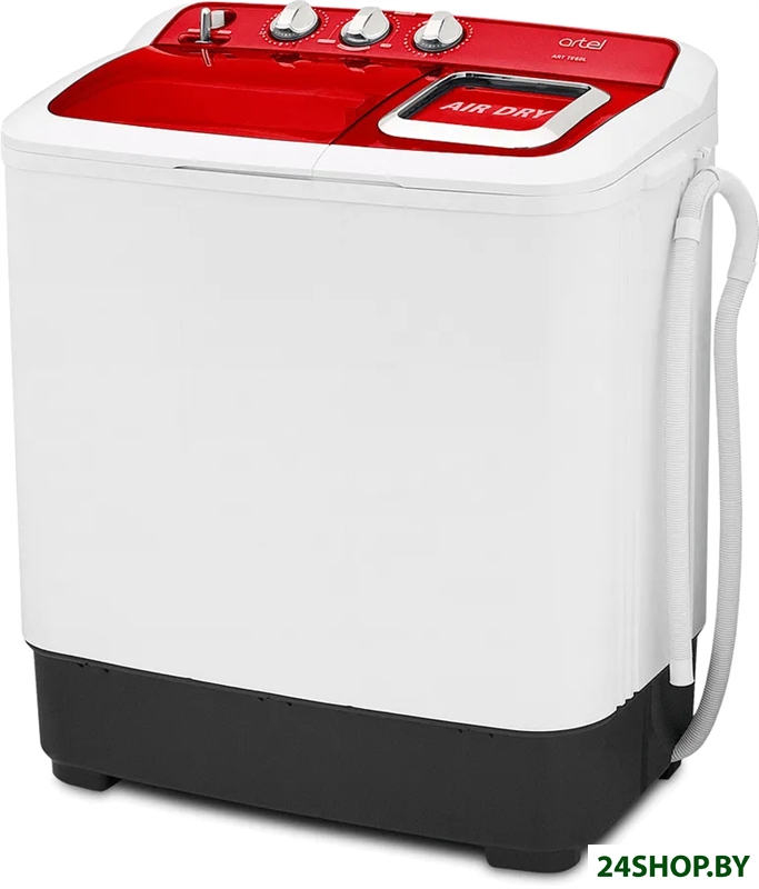 Активаторная стиральная машина Artel TE60L (белый/красный) Активаторная стиральная машина Artel TE60L (белый/красный)