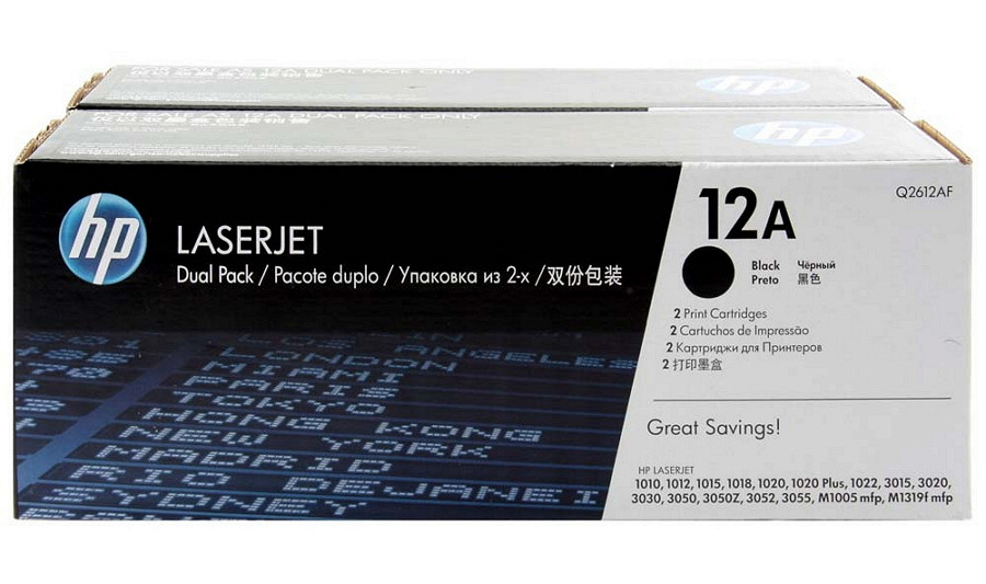 Картридж HP Q2612AF Картридж HP Q2612AF