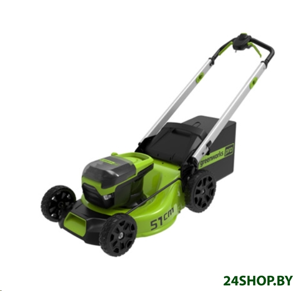 Газонокосилка самоходная Greenworks GD60LM51SP 2514307 (без АКБ и ЗУ) Газонокосилка самоходная Greenworks GD60LM51SP 2514307 (без АКБ и ЗУ)