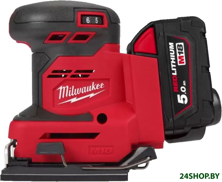 Виброшлифмашина Milwaukee M18 BQSS-502B 4933479967 (с 2-мя АКБ, сумка) Виброшлифмашина Milwaukee M18 BQSS-502B 4933479967 (с 2-мя АКБ, сумка)