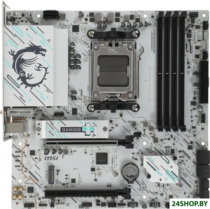Материнская плата MSI B840M Gaming Plus WiFi6E Материнская плата MSI B840M Gaming Plus WiFi6E