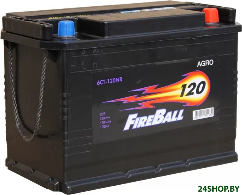 Автомобильный аккумулятор FireBall 6СТ-120 NR Euro R+ (120 А·ч) Автомобильный аккумулятор FireBall 6СТ-120 NR Euro R+ (120 А·ч)